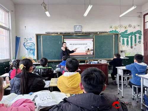 西平县谭店小学组织开展 中医文化进校园 活动